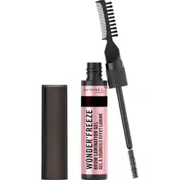 Etos Rimmel London Wonder'freeze Wenkbrauwgel 004 Deep Brown 6 G aanbieding