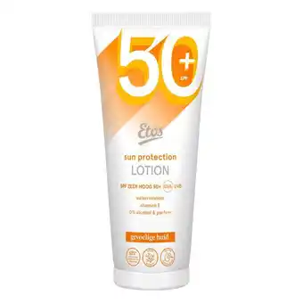 Etos Etos Zonnebrand Lotion SPF50+ Gevoelige Huid 200 ML aanbieding