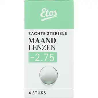 Etos Etos zachte maandlenzen -2.75 4st aanbieding