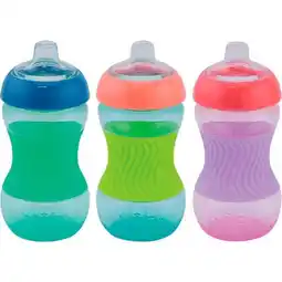 Etos Nuby mini Easy Grip Drinkbeker Siliconen Huls Assorti 180 ML aanbieding