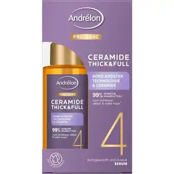 Etos Andrélon Pro Care Ceramide Thick & Full Serum #4 50 ML aanbieding