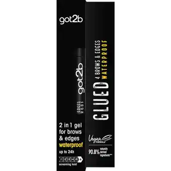 Etos Got2b Glued 4 Brows & Edges 2-in-1 Waterproof 16 ML aanbieding
