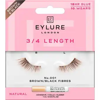Etos Eylure 3/4 Length No.001Nepwimpers aanbieding
