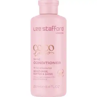 Etos Lee Stafford CoCo LoCo & Agave Shine Conditioner 250 ML aanbieding