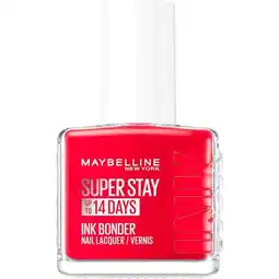 Etos Maybelline New York Superstay Ink Bonder Nagellak 8 Passionate Red aanbieding