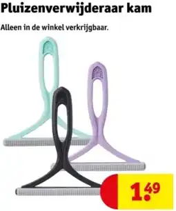 Kruidvat Pluizenverwijderaar kam aanbieding