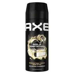 Etos Axe Gold Temptation Deodorant Body Spray 150 ML aanbieding