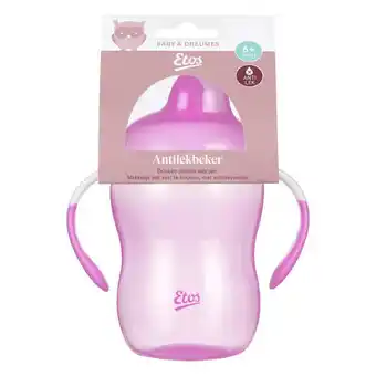 Etos Etos Antilekbeker Roze 250 ML aanbieding