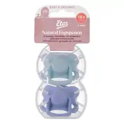 Etos Etos Fopspenen 18+ Maanden Groen 2 stuks aanbieding