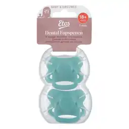 Etos Etos Fopspenen 18+ Maanden Groen 2 stuks aanbieding