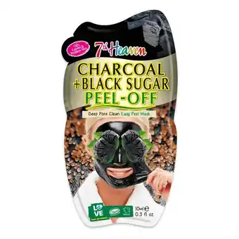 Etos 7th Heaven Charcoal + Black Sugar Peel Off Masker aanbieding