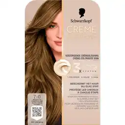 Etos Schwarzkopf Creme Supreme Haarkleuring 7-0 Natuurlijk Donkerblond aanbieding