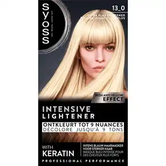 Etos Syoss Haarverf 13-0 Ultra Plus Lightener aanbieding