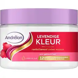 Etos Andrélon Levendige Kleur Crème Masker Jar 300 ML aanbieding