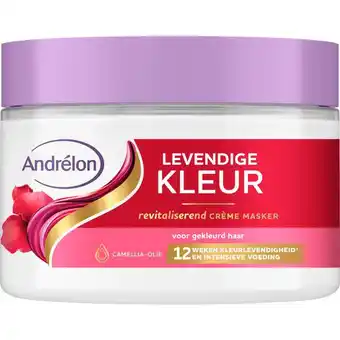 Etos Andrélon Levendige Kleur Crème Masker Jar 300 ML aanbieding