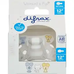 Etos Difrax Woezel & Pip Fopspeen 12+ Maanden aanbieding