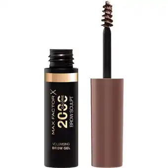 Etos Max Factor 2000 Calorie Dramatic Volume Eyebrow Mascara 4.5 ML aanbieding