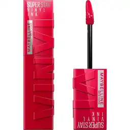 Etos Maybelline New York SuperStay Vinyl Ink Lipstick 50 Wicked 4,2 ML aanbieding