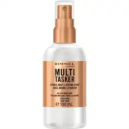 Etos Rimmel London Multi-Tasker Primer, Mist & Setting Spray 100 ML aanbieding