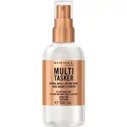 Etos Rimmel London Multi-Tasker Primer, Mist & Setting Spray 100 ML aanbieding