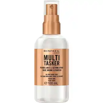 Etos Rimmel London Multi-Tasker Primer, Mist & Setting Spray 100 ML aanbieding
