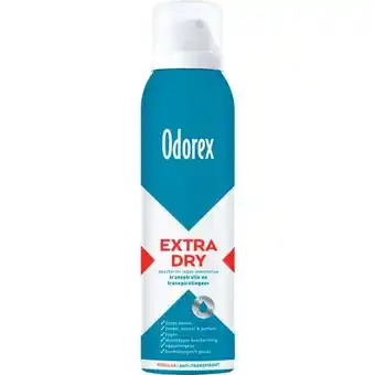 Etos Odorex Extra Dry Regular Deodorant Spray 150 ML aanbieding