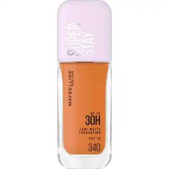 Etos Maybelline New York Superstay Lumi Matte 340 Foundation 35ML aanbieding