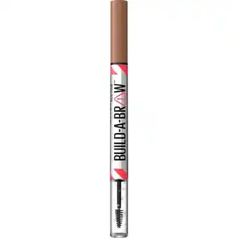Etos Maybelline New York BUILD A BROW Wenkbrauwpen/fixeergel 255 Soft Brown aanbieding