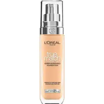 Etos L'Oréal Paris True Match Foundation 4.W Golden SPF16 aanbieding