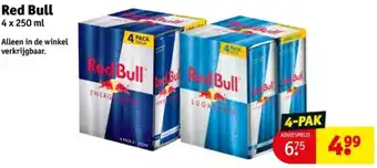 Kruidvat Red Bull aanbieding