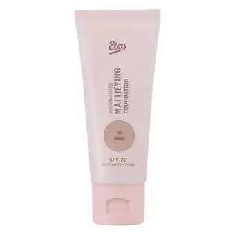 Etos Etos Moisturizing Mattifying Foundation SPF 20 01 Ivory aanbieding