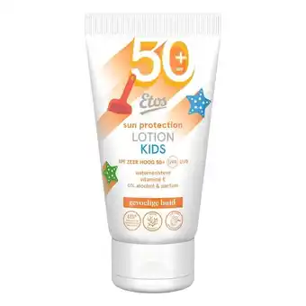 Etos Etos Kids Zonnebrand Lotion SPF50+ Gevoelige Huid 50 ML aanbieding