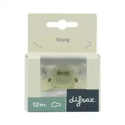 Etos Difrax Fopspeen Naturel Lime Emerald 12 Maanden aanbieding