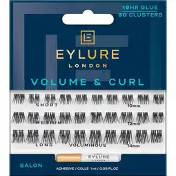 Etos Eylure Volume & Curl Voluminous Wimper Clusters aanbieding