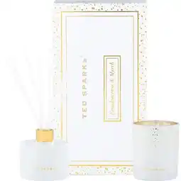 Etos Ted Sparks Candle & diffuser giftset frankincense & myrrh aanbieding
