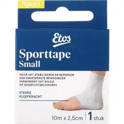 Etos Etos Sport Tape small, 10m x 2,5 cm aanbieding