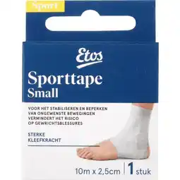 Etos Etos Sport Tape small, 10m x 2,5 cm aanbieding