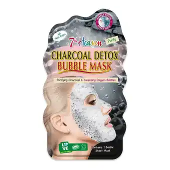 Etos 7th Heaven Charcoal Detox Bubbel Sheet Masker aanbieding