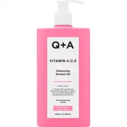 Etos Q+A Vitamin A.C.E Cleansing Shower Oil 250 ML aanbieding