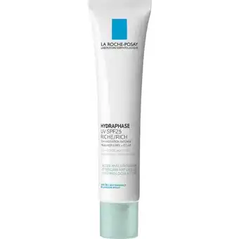 Etos La Roche-Posay Hydraphase HA UV SPF25 Rijk 40 ML aanbieding