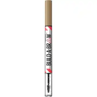Etos Maybelline New York BUILD A BROW Wenkbrauwpen/fixeergel 250 Blonde aanbieding