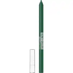 Etos Maybelline New York Tattoo Waterproof Eyeliner Gel Pencel 817 Vivid Green aanbieding