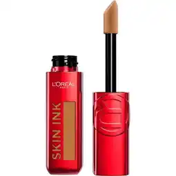 Etos L'Oréal Paris Infaillible Skin Ink Medium Warm 375 Foundation en Concealer in 1 aanbieding