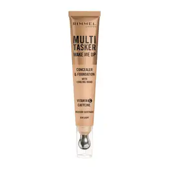 Etos Rimmel Multi-Tasker Wake Me Up Concealer en Foundation 030 Light aanbieding