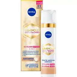 Etos NIVEA Cellular Luminous630 CC Fluid SPF30 40 ML aanbieding