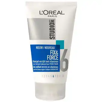Etos L'Oréal Paris Studio Line Fix & Style Gel Ultra Strong 150 ML aanbieding