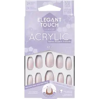 Etos Elegant Touch Acrylic Nepnagels No 02 Coffin24 stuks aanbieding