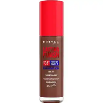 Etos Rimmel Lasting Finish 35Hr Foundation 610 Tiramisu aanbieding