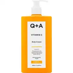 Etos Q+A Vitamin C Body Cream 250 ML aanbieding