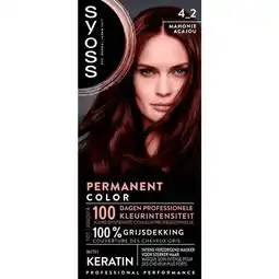 Etos Syoss Haarverf 3-3 Mahonie aanbieding